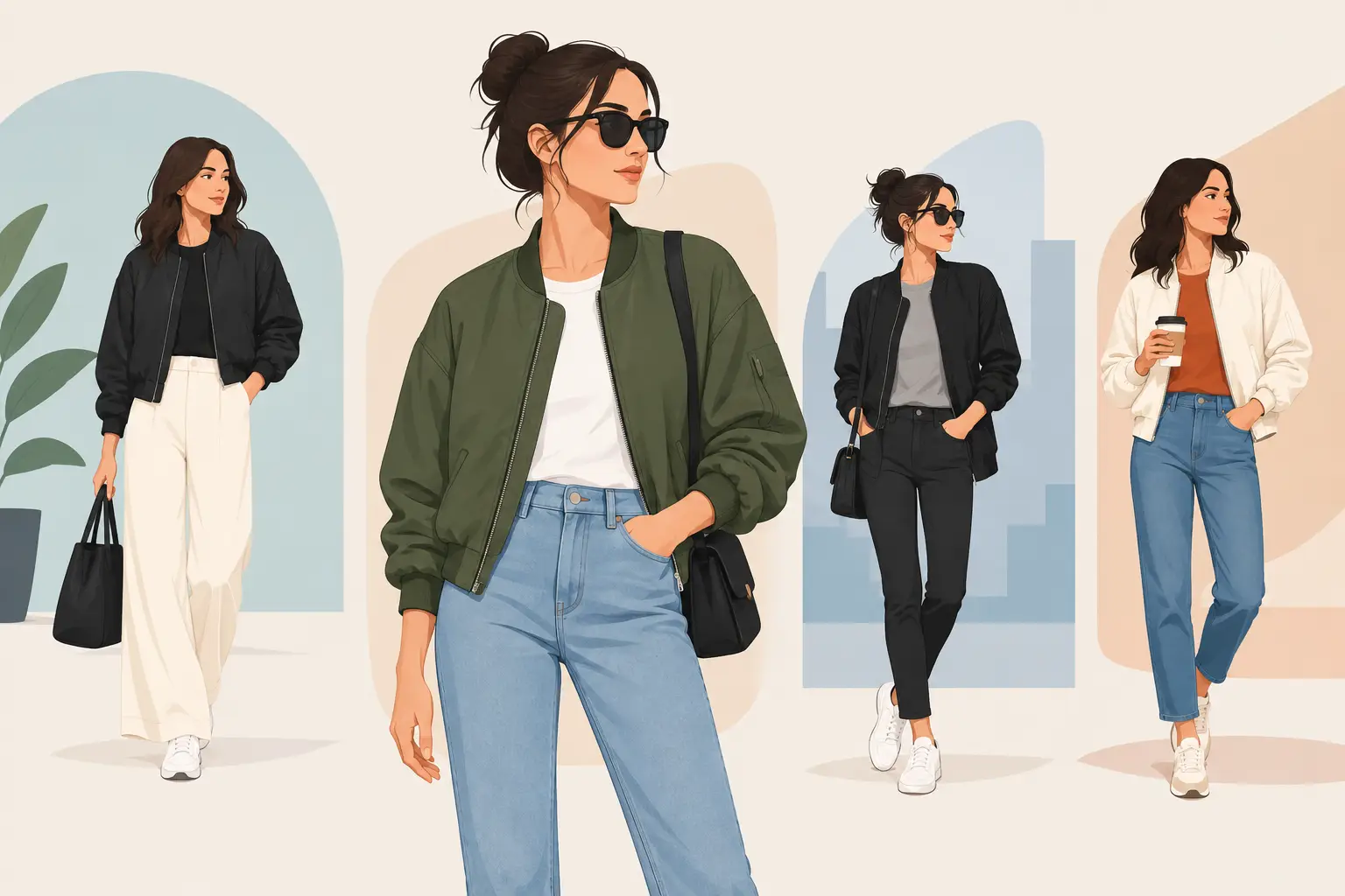 Style Bomber Jackets for Easy Everyday Looks